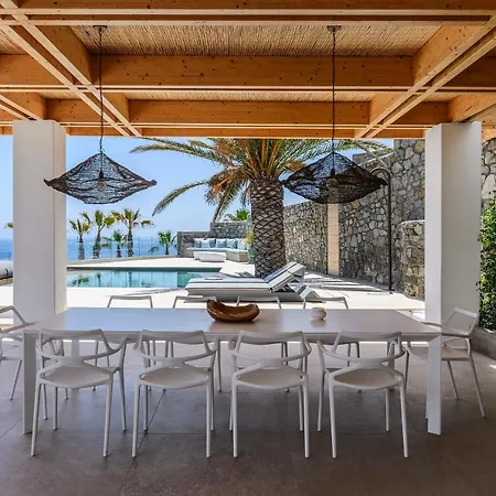 Lilium Ii - Sanctuary Overlooking Psarou Bay 빌라 *