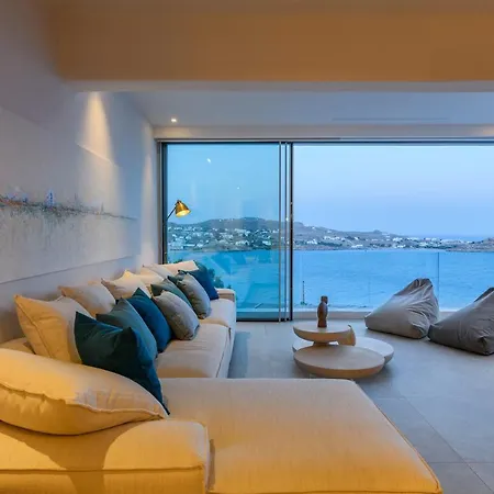 וילה Lilium Ii - Sanctuary Overlooking Psarou Bay פסארו