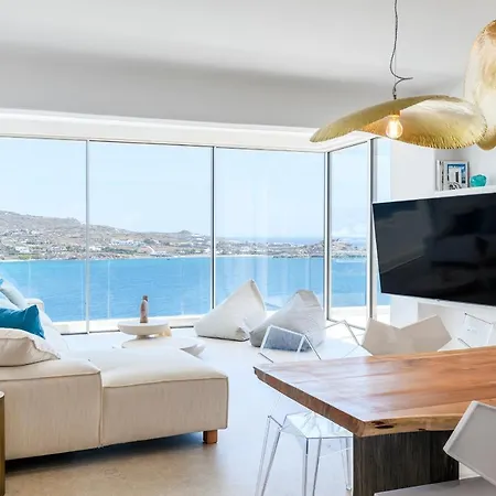 וילה Lilium Ii - Sanctuary Overlooking Psarou Bay