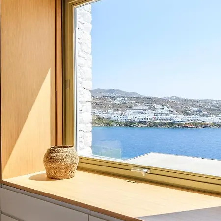 Lilium Ii - Sanctuary Overlooking Psarou Bay וילה